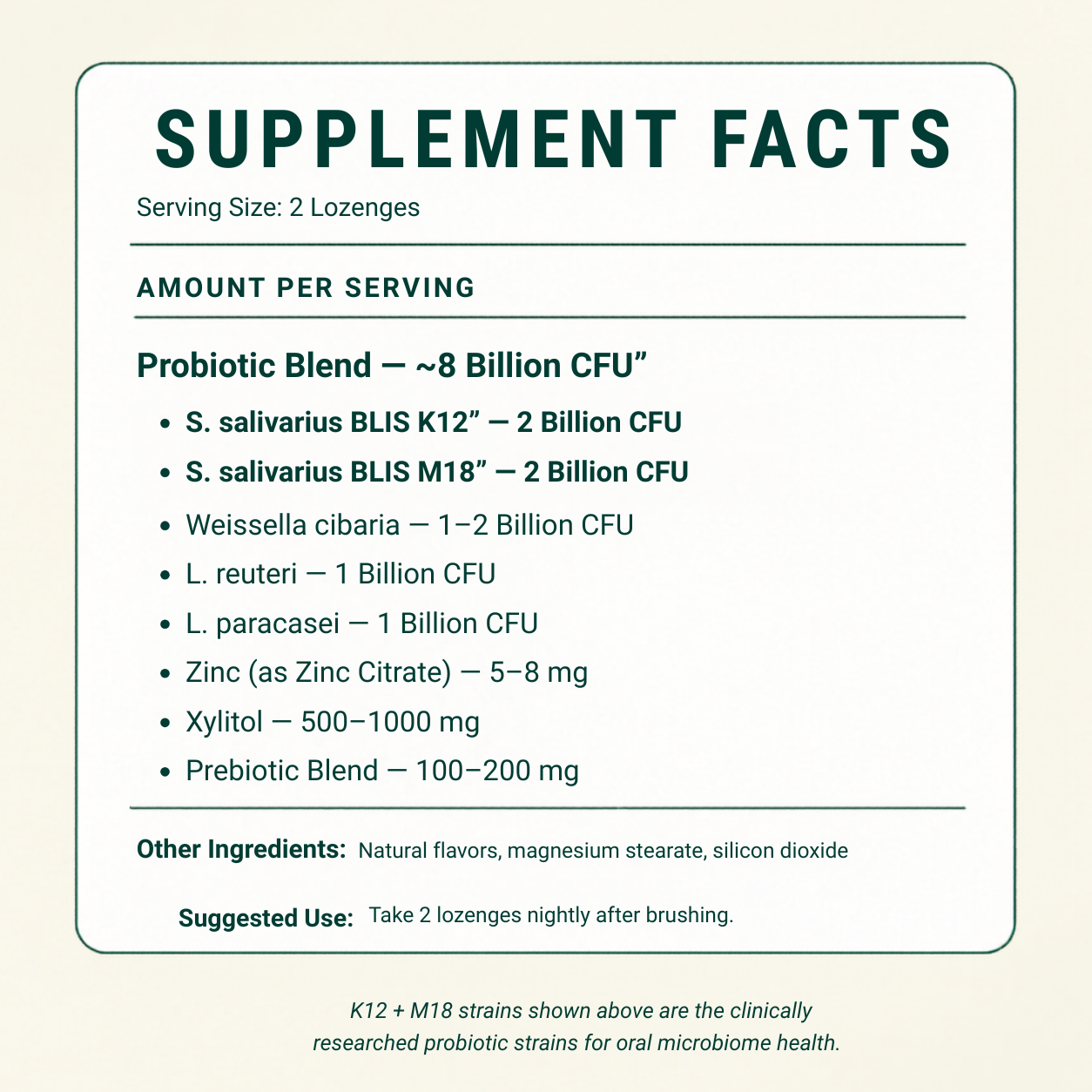 OS-01® Oral Probiotics